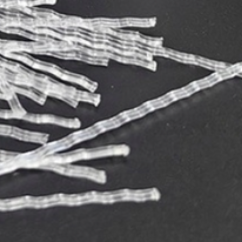 Włókna polipropylenowe do betonu FIBERFLEX 470 falowane 40 mm przeźroczyste Pudełko 5kg