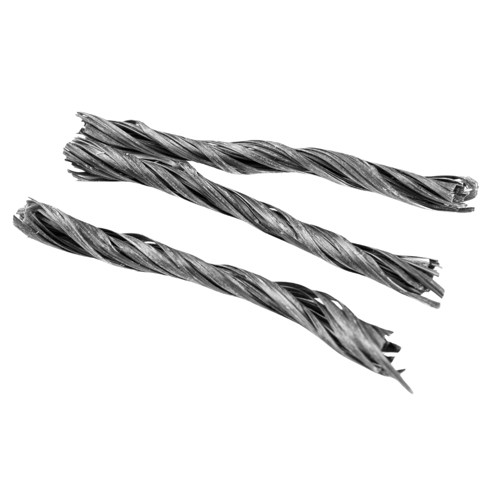 Włókna polimerowe FIBERTWIST 39mm szare polipropylenowe do betonu Worek 20 kg