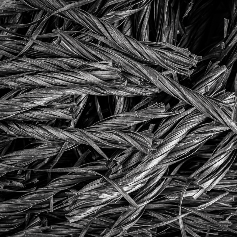 Włókna polipropylenowe do betonu skręcone FIBERTWIST 54 mm szare Worek 20 kg