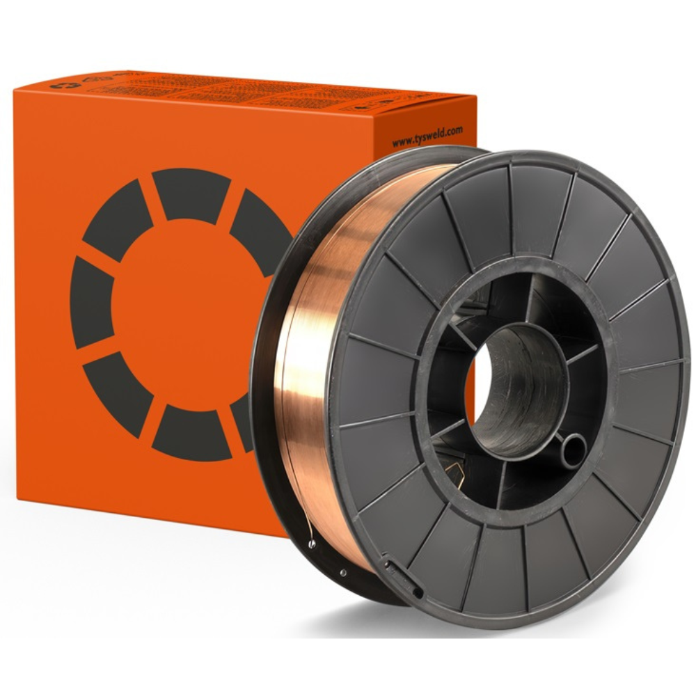 Drut spawalniczy 0.6 mm 1 kg  TYSWELD SG2 nierdzewny GOLD