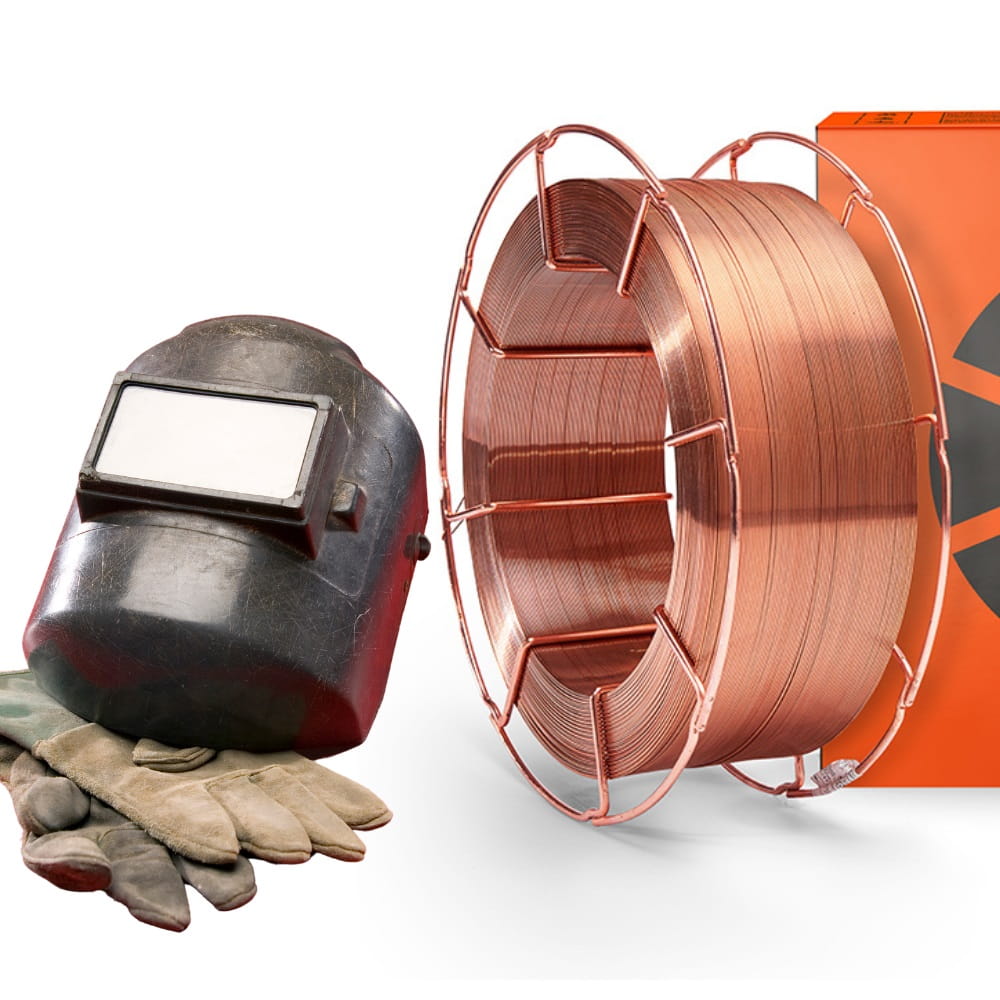 Drut spawalniczy 15 kg 1.2 mm SG2 TYSWELD 3Si1 miedziowany nierdzewny