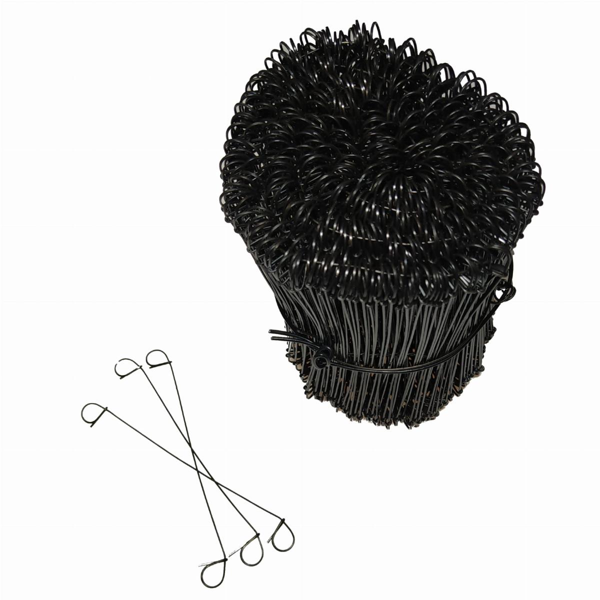 Drut wiązałkowy oczkowany 1mm/500szt/12cm