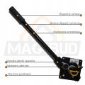 Giętarka do prętów strzemion drutu max 14 mm MBG2